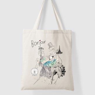 Dancing in Paris Tote Bag