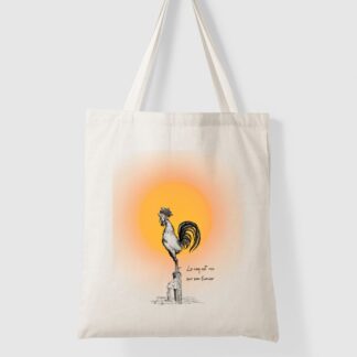 "Le Coq est Roi" Tote